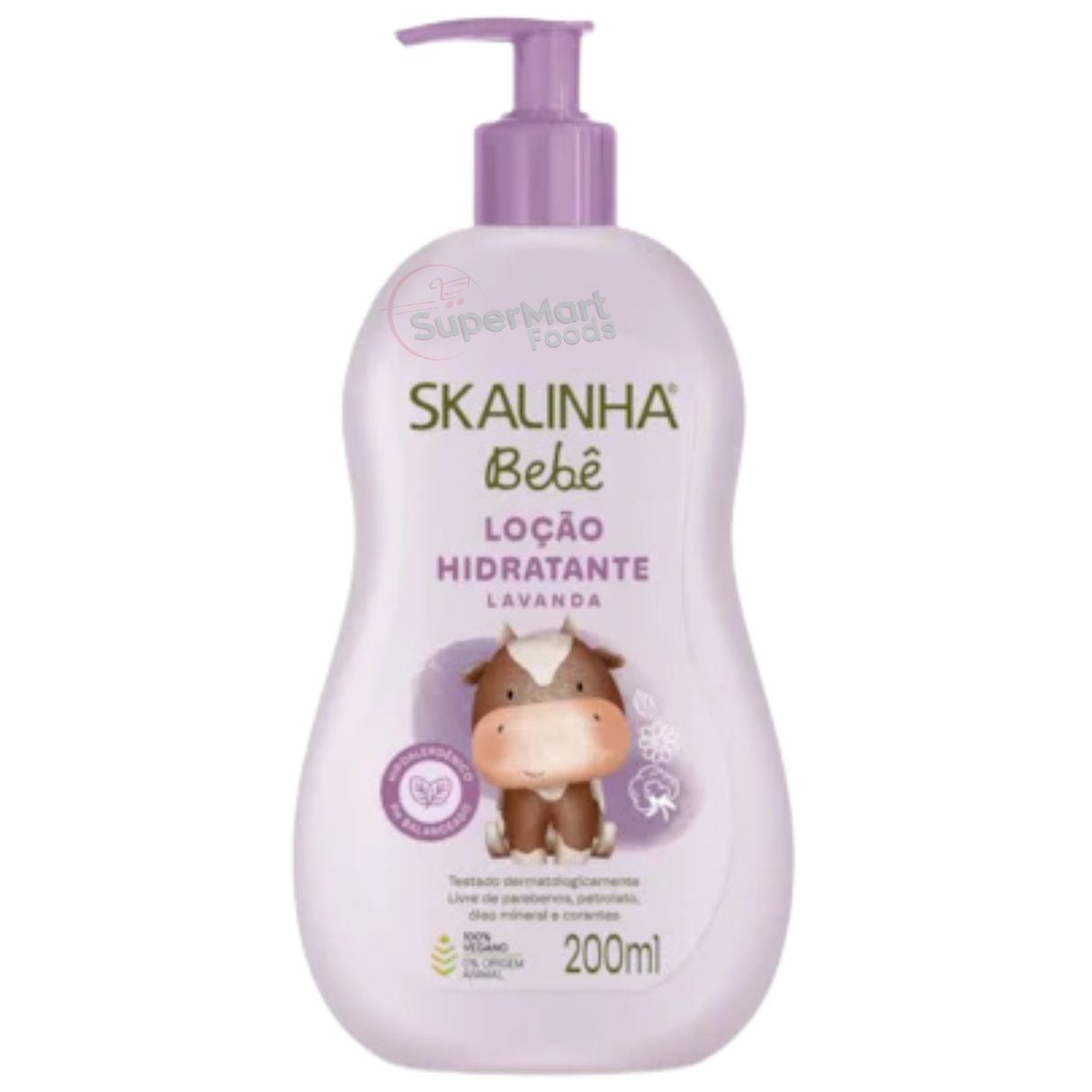 Skalinha Baby Moisturizing Lotion Lavender 200ml
