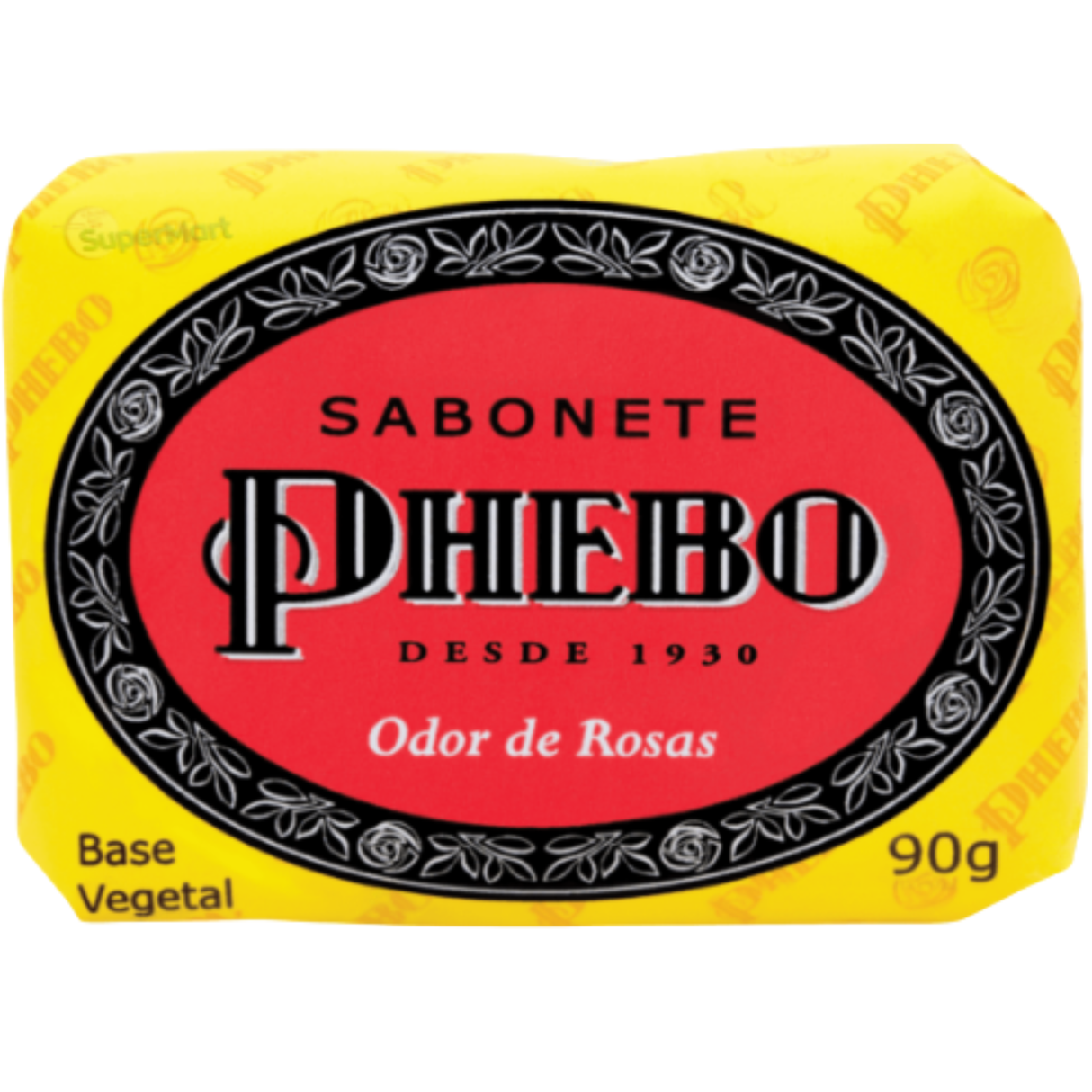 3pcs Phebo Sabonete Odor De Rosas