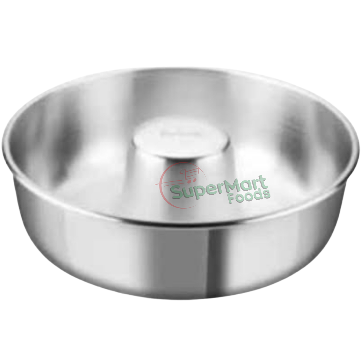 Brilhante Forma Para Bolo E Pudim Em Aluminio Grande N26