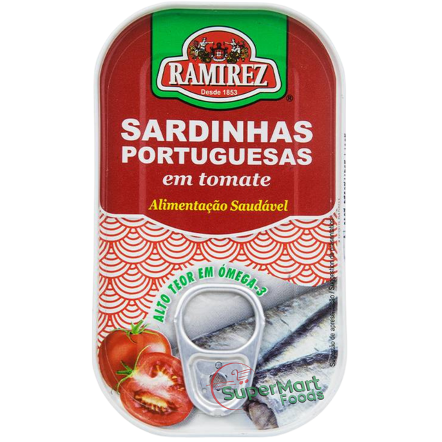 Ramirez Sardinhas Em Tomate 125g - SuperMart.japan