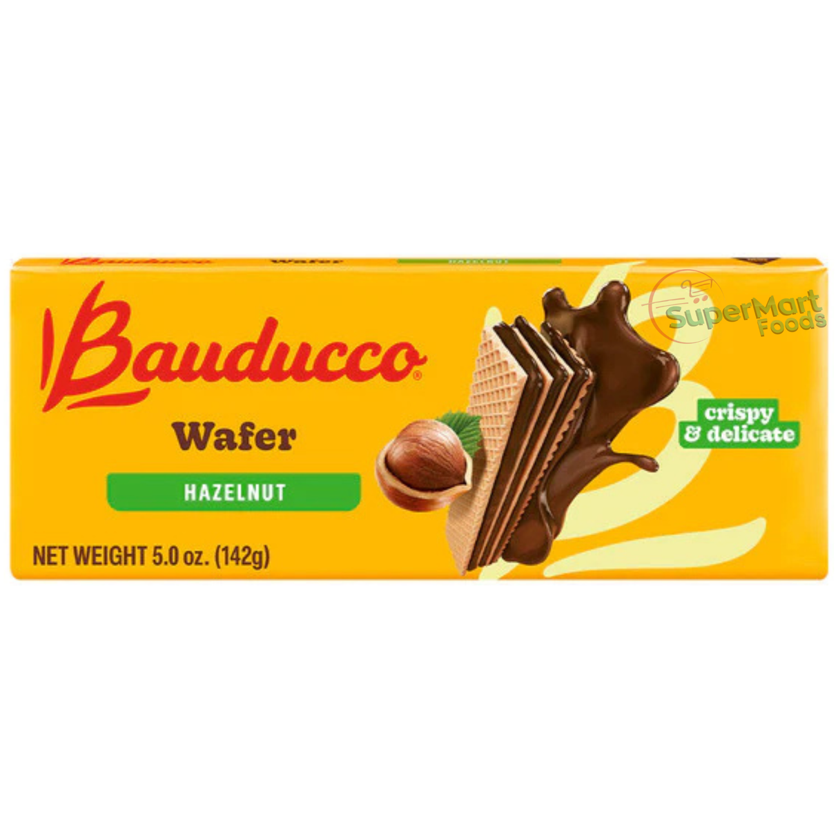 Bauducco Wafer Hazelnut Chocolate 142g