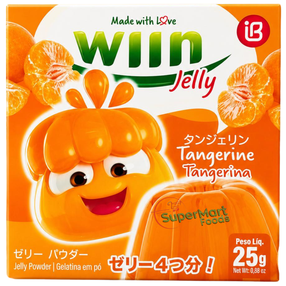 Gelatina Tangerina 25g (Wiin)