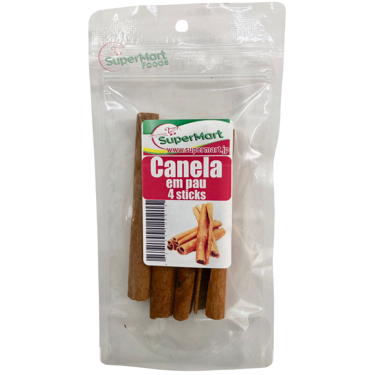 GRANDE 4 Stick Super Mart Canela Em Pau Cinammon 41g