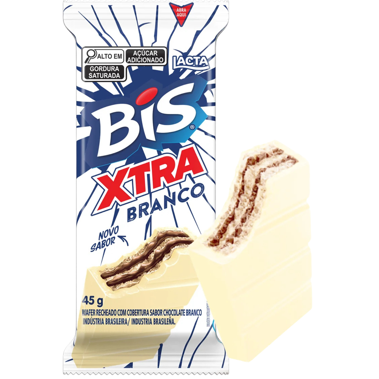 Bis Xtra Branco Lacta 45g