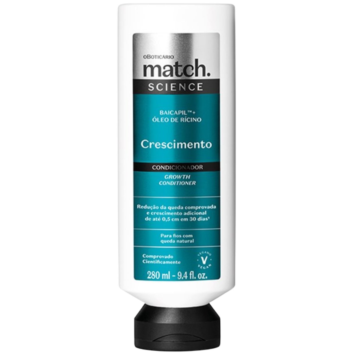 Condicionador Oboticário Match. Crescimento 280ml