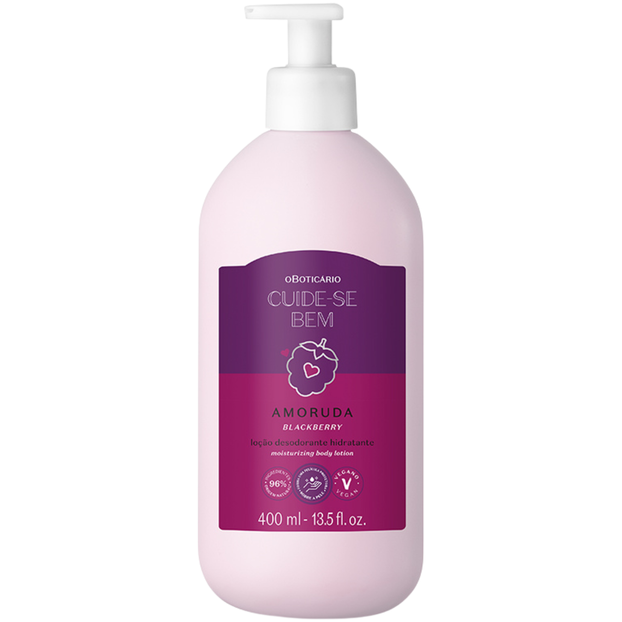 Hidratante Corporal Oboticário Cuide Se Bem Amoruda 400ml