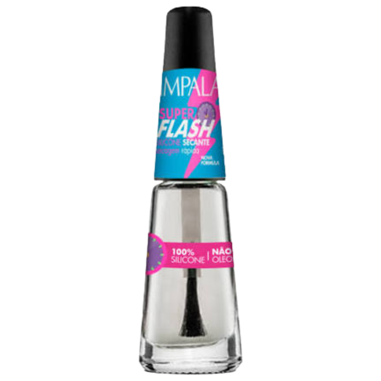 Esmalte Impala Flash Silicone Secante 8ml