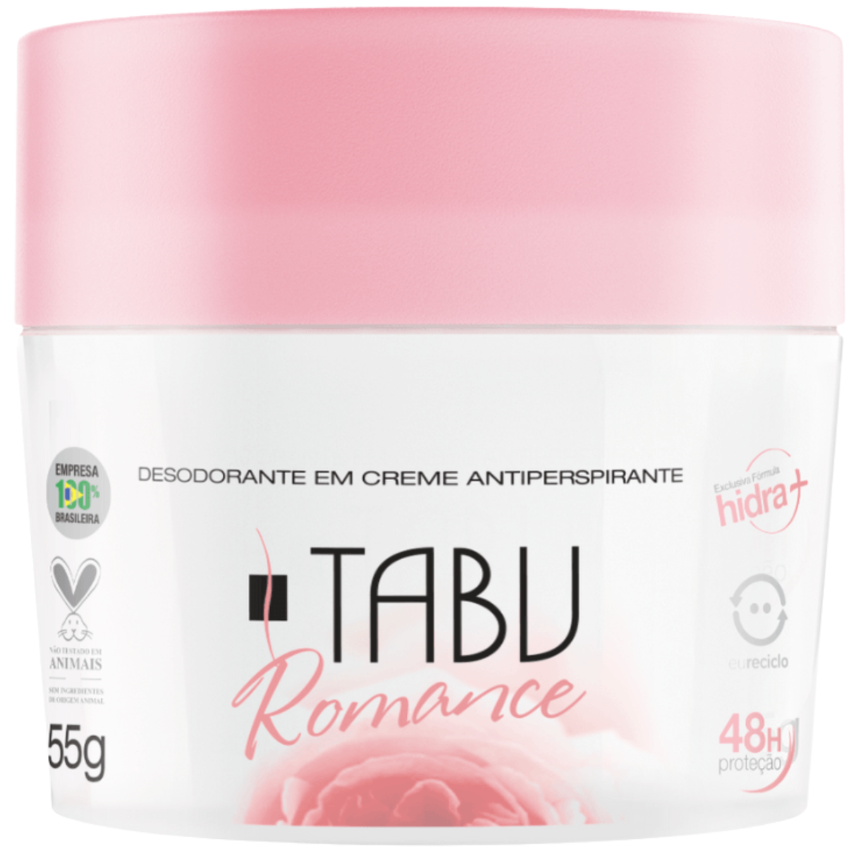 Desodorante Em Creme Tabu Romance 55g