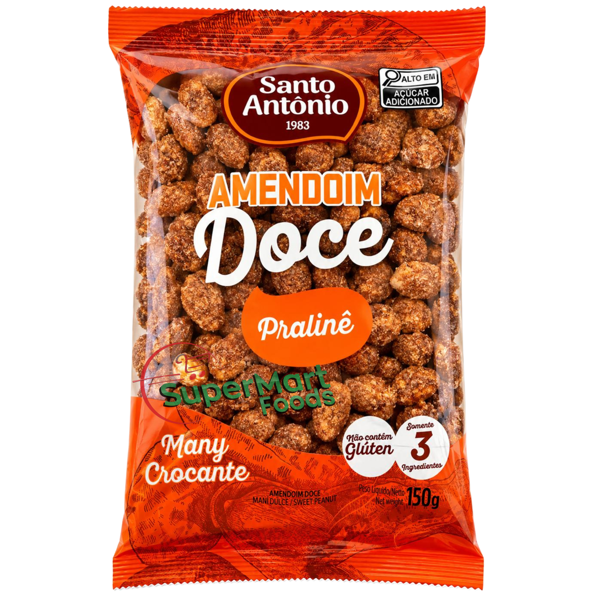Sweet Peanuts (Santo Antonio) 150g