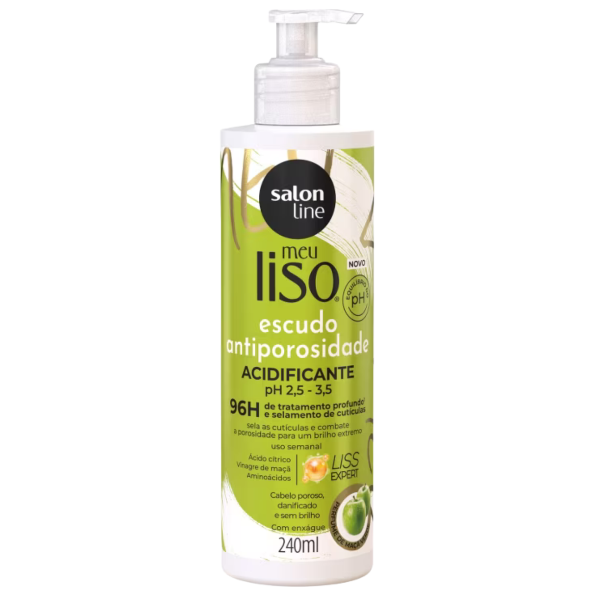 Acidificante Meu Liso Escudo Antiporosidade Salon Line 240ml