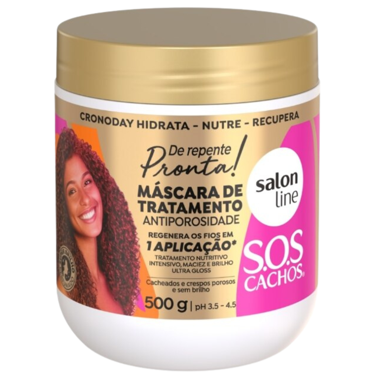 Máscara De Tratamento Antiporosidade 500g (De Repente Pronta)