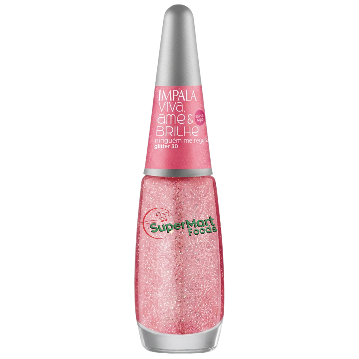 Esmalte Impala Ninguem Me Segura Glitter 3D 7.5ml