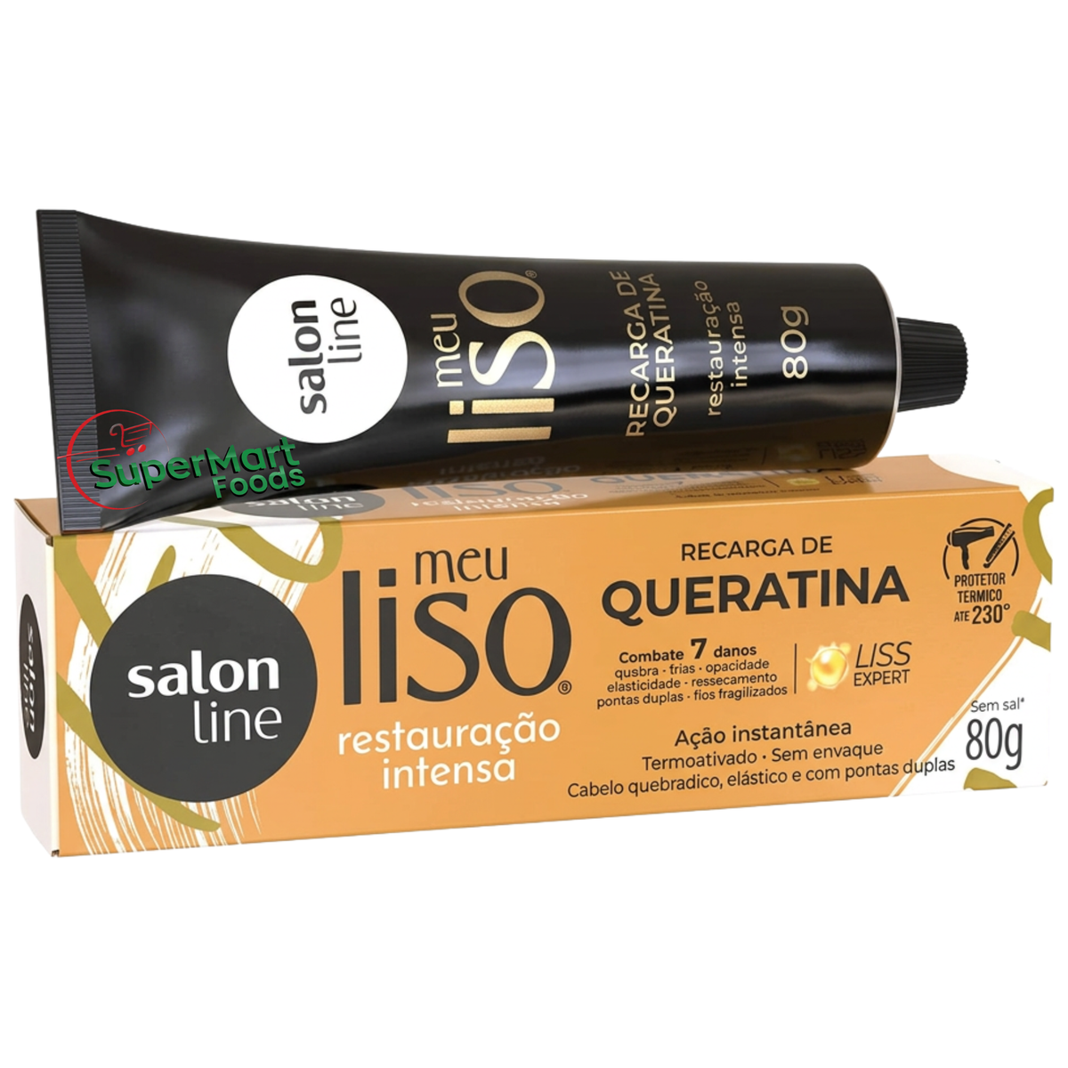 Salon Line Meu Liso Recarga De Queratina 80g