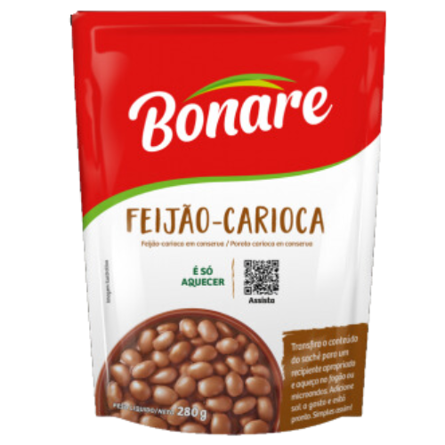 BONARE FEIJÃO CARIOCA SACHÊ  280g