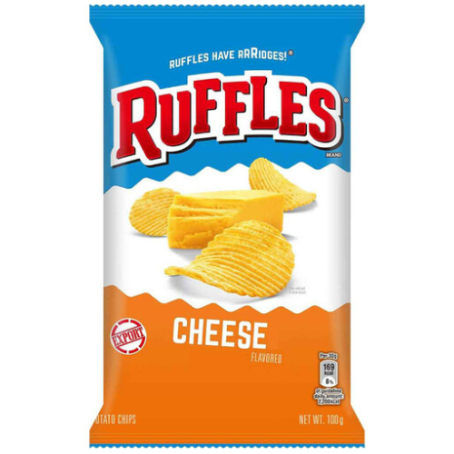 RUFFLES CHEESE flavored 100g