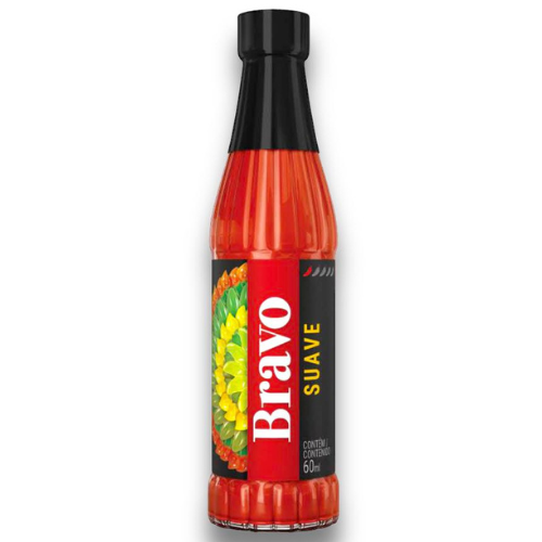 Molho De Pimenta Suave 200g (BRAVO)