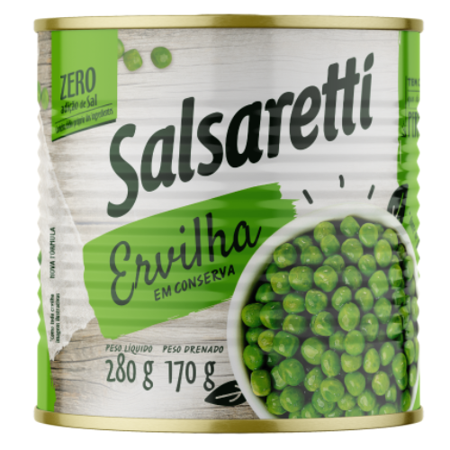 Ervilha em Conserva Lata | 170 g (SALSARETTI)