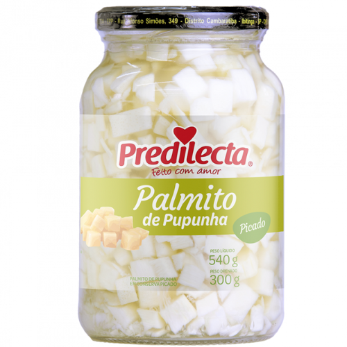 Palmito De Pupunha Picado 540g (PREDILECTA)