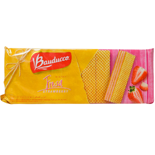 Wafer Morango ( Strawberry ) 78g (BAUDUCCO)