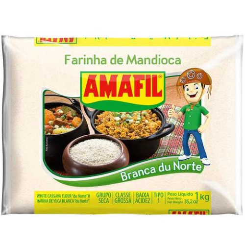 AMAFIL CASSAVA FLOUR WHITE DU NORTH 1KG