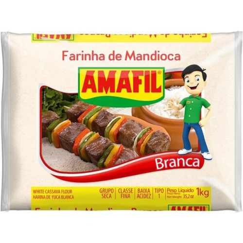 AMAFIL FARINHA DE MANDIOCA BRANCA 1kg