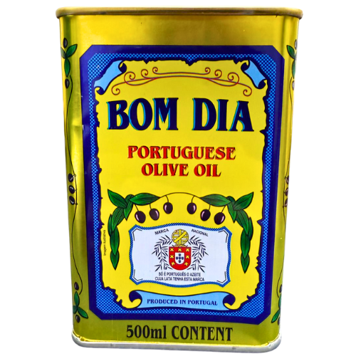 Azeite Oliva Português Lata 500Ml ( Bom Dia)