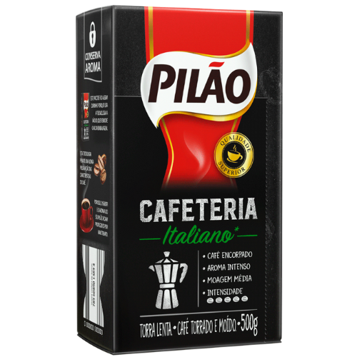 Café Pilão Cafeteria Italiano Vácuo 500g