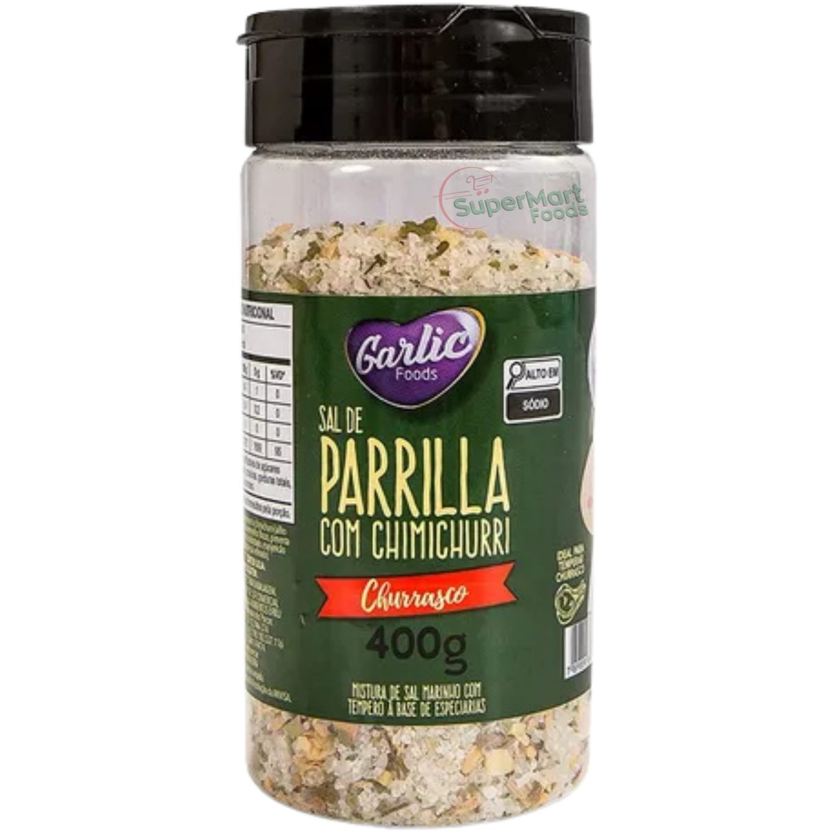 Garlic Foods Sal De Parrilha Com Chimichurri 400g