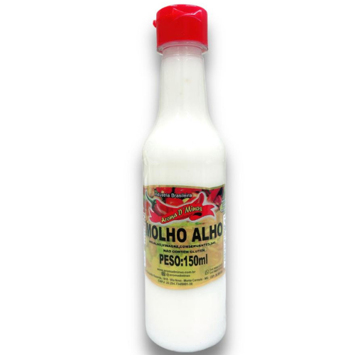 Molho Alho 150ml (AROMA D´MINAS)