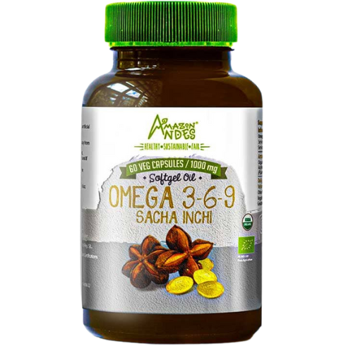 Omega 3,6,9 Capsula 60 / 1000 mg AMAZON ANDES