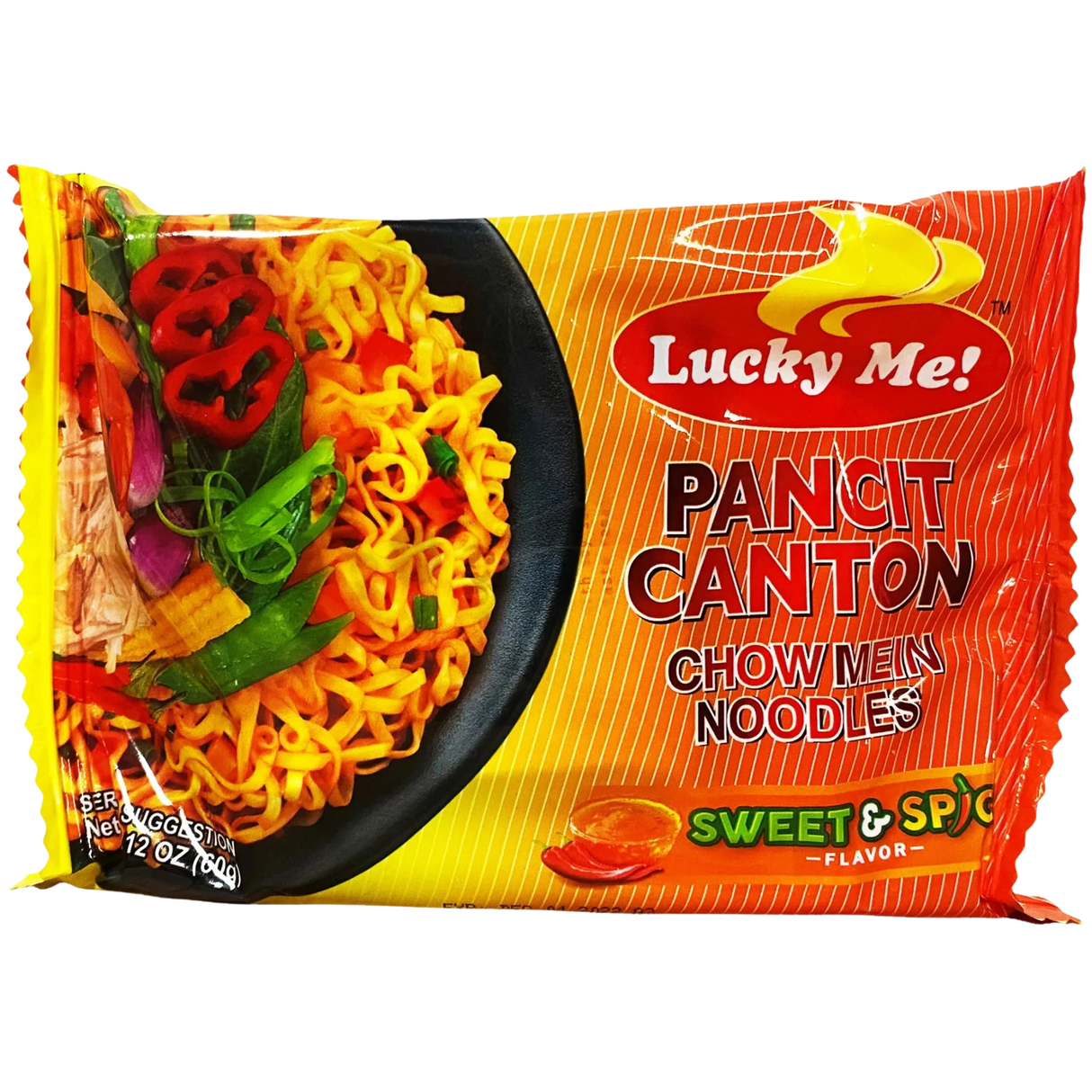 Lucky Me Pancit Canton Sweet E Spicy 360g (60gX6)