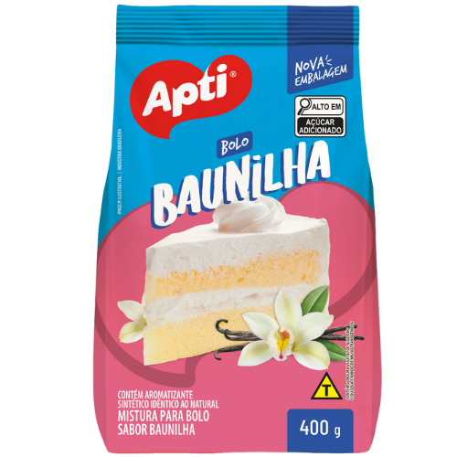 Mistura Para Bolo Baunilha 400g (APTI)