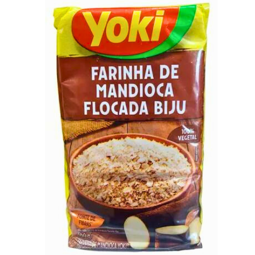 Farinha De Mandioca Flocada Biju 500g (YOKI)