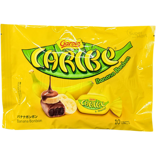 Caribe Banana Bonbon 10und. (GAROTO)
