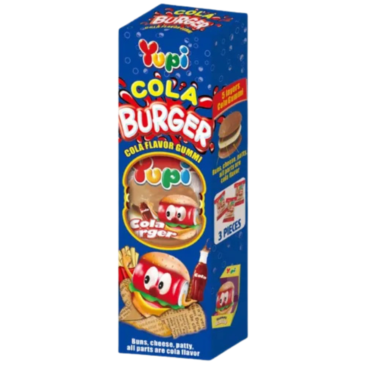 Yupi Gummi Burgues 3 Pieces
