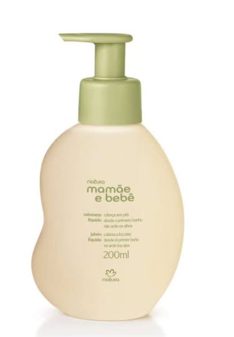 Papai bebê sabonete líquido natura 200 ml