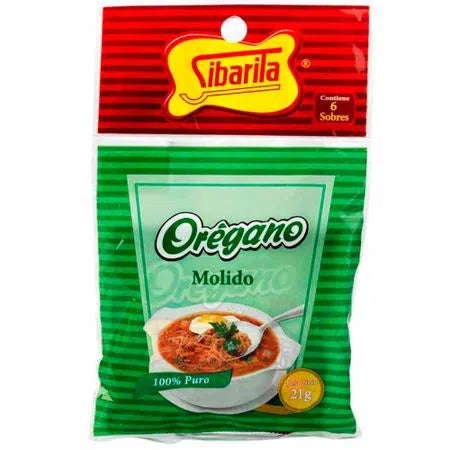 sibarita oregano molido 2x21g