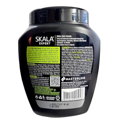 SKALA ABACATE CREME TRATAMENTO CAPILAR 1Kg