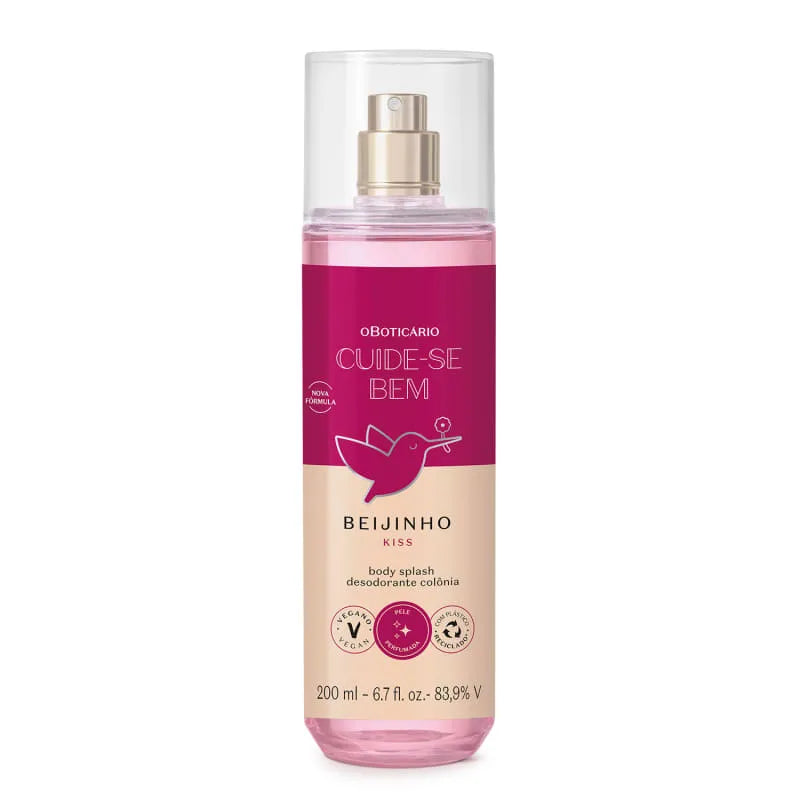 Body Splash Cuide Se Bem Beijinho 200ml Oboticário