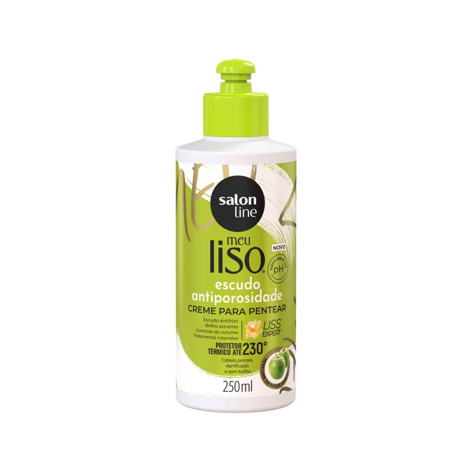 Creme De Pentear Meu Liso Escudo Antiporosidade Salon Line 250ml