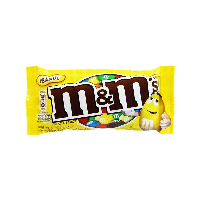 Confete de Chocolate M&M's Peanuts 40g