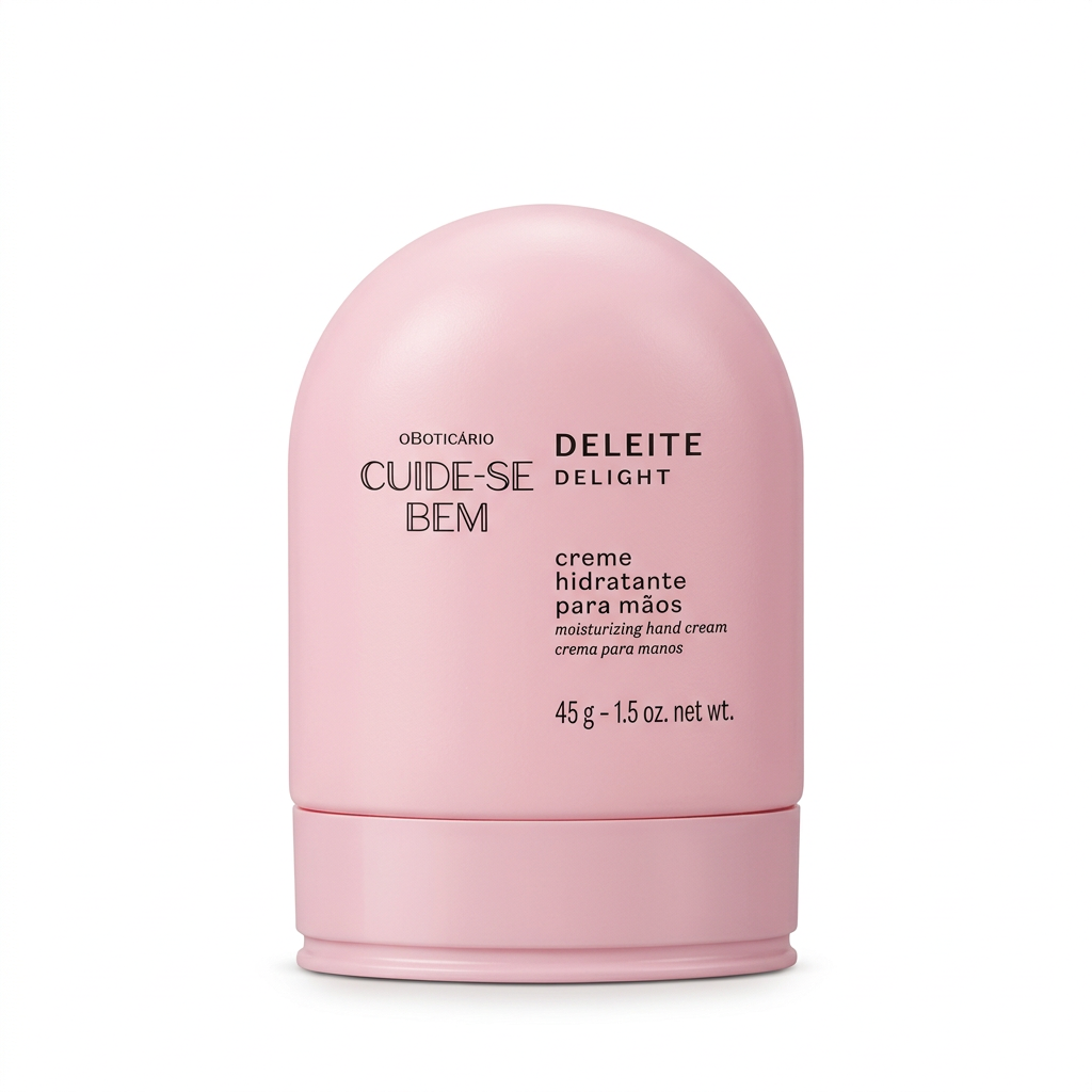 Creme Hidratante para Mãos Cuide-se Bem Deleite O Boticário 45g