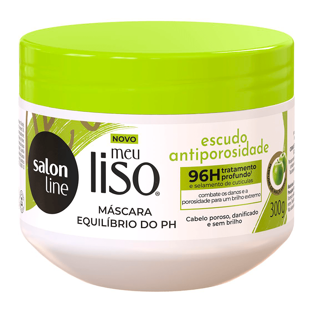 Máscara Meu Liso Escudo Antiporosidade Salon Line 300g