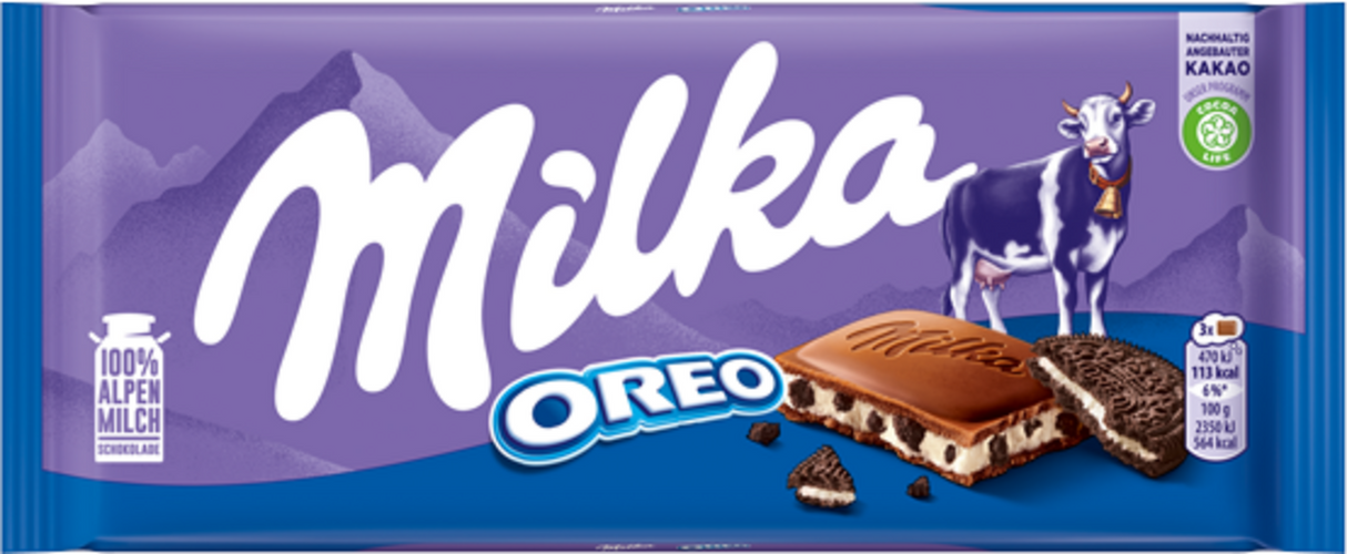 Chocolate Milka Oreo 100g