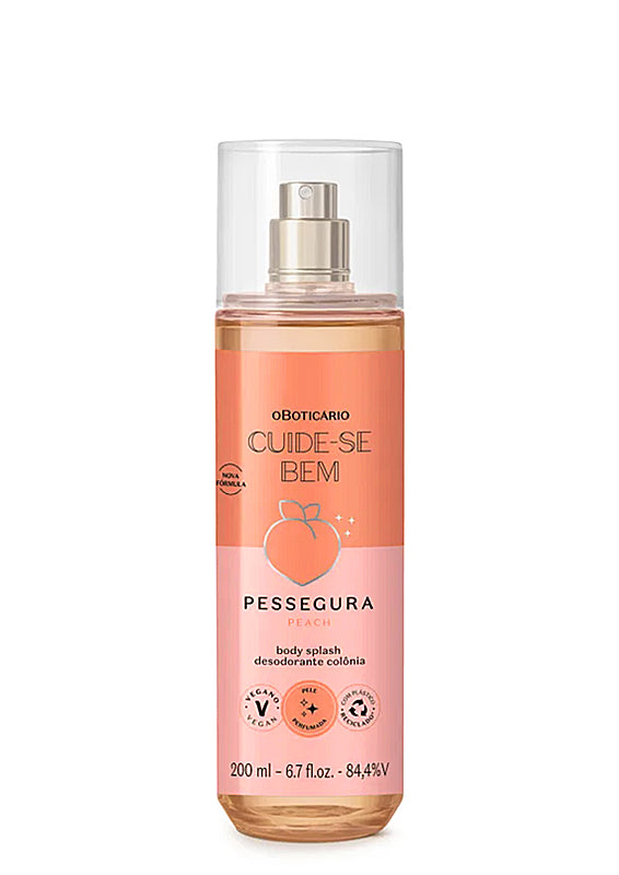 Body Splash Cuide Se Bem Pessegura 200ml Oboticário