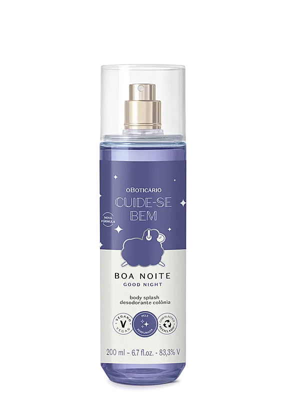 Body Splash Cuide Se Bem Boa Noite 200ml Oboticário
