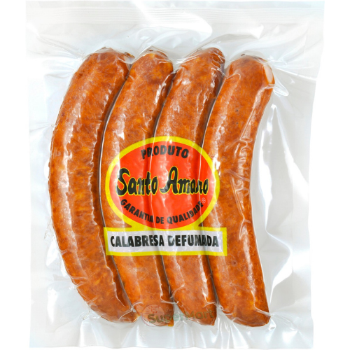 LINGUIÇA CALABRESA DEFUMADA SANTO AMARO 500g