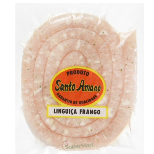 LINGUIÇA DE FRANGO CONGELADA SANTO AMARO 500g