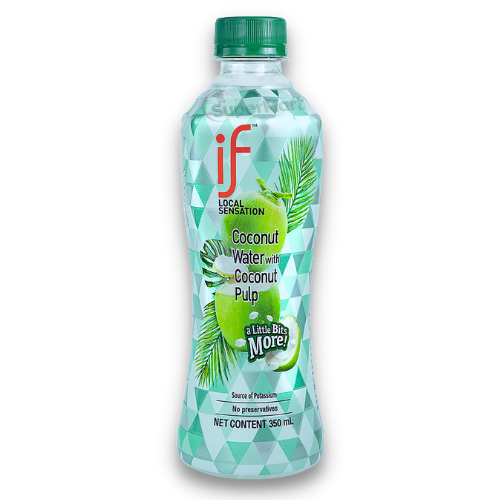 IF COCONUT  WATER  WITH PULP 350ML - SuperMart.japan