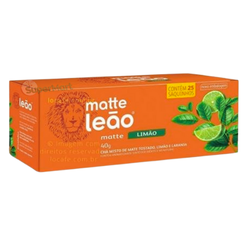 CHA MATTE LEÃO LIMÃO 40g